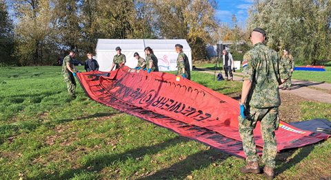 bbn beveiliging, oefening Wolkbreuk, Hoogheemraadschap De Stichtse Rijnlanden, defensie, rijkswaterstaat, rode kruis, beveiligingsdienst, beveiliging oefening, beveiliging evenement, tijdelijke beveiliging, uitvalsbasis beveiliging, professionele beveiligers, veiligheidsdienst Nederland, samenwerking hulpdiensten, crisisbeveiliging